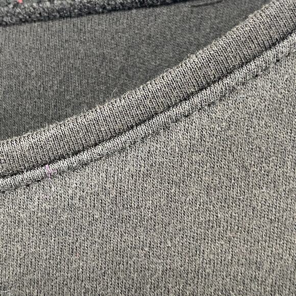 EILEEN FISHER Top S Cotton Interlock Jersey Boat Neck 3/4 Sleeve Black - Picture 6 of 12